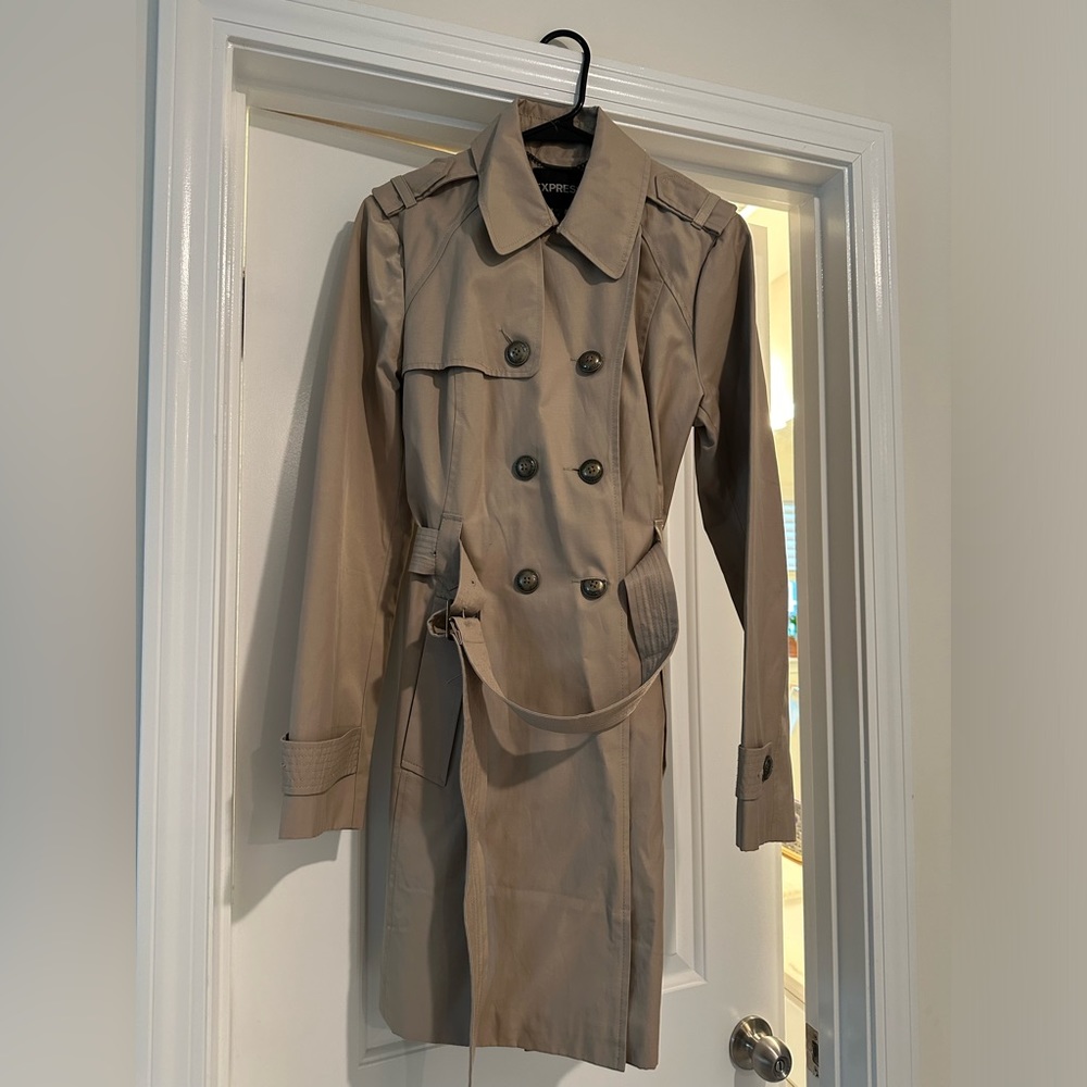 Never worn Express Trench Coat